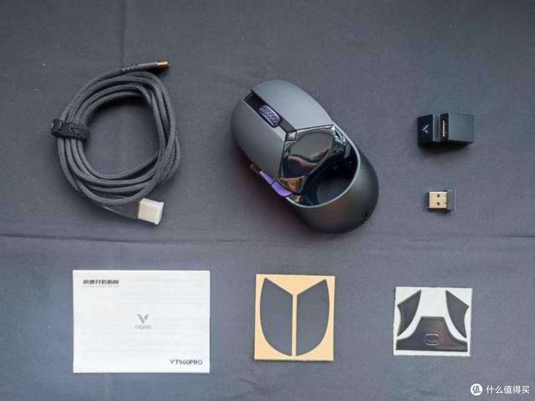 兼顾颜值与实力,雷柏VT960Pro 4K无线鼠标套装