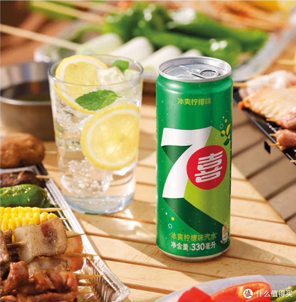 夏日饮品推荐：百事可乐 七喜 7up 柠檬味汽水