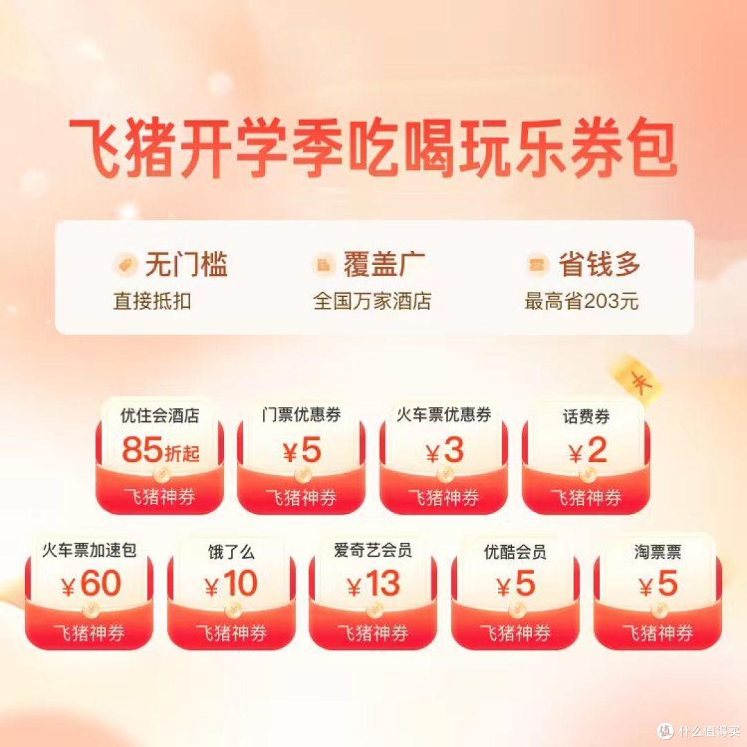 京东到家60-20、叮咚买菜5个活动,万豪80/凯悦100券,广发一大波机酒门票立减!