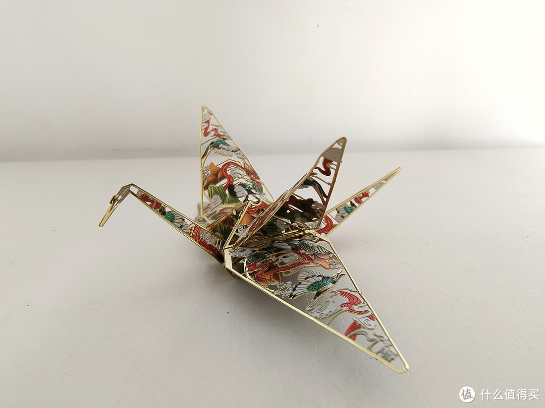 拼酷元气鹤3d金属拼图用来测试耐心真的绝