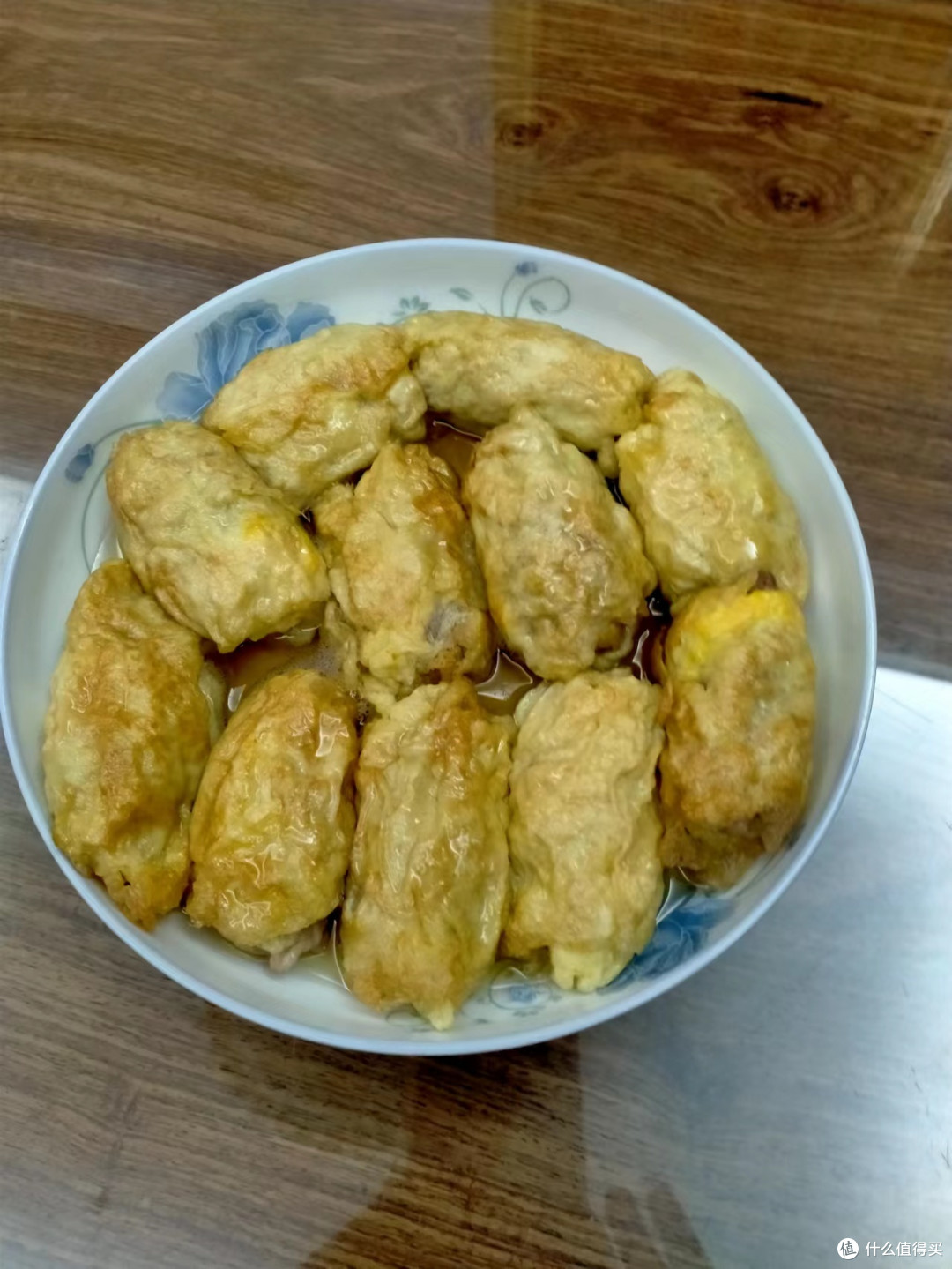 吃过鸡蛋包肉吗?特别香哦。