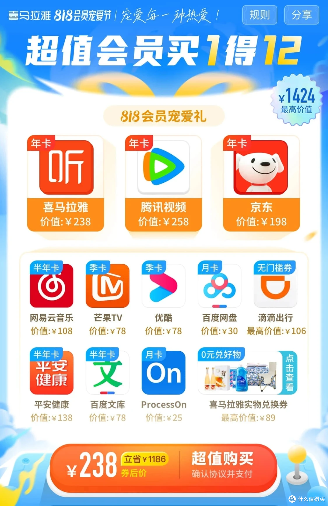 特来电20元充电券，喜马拉雅联合会员，京东10-8全品类券！