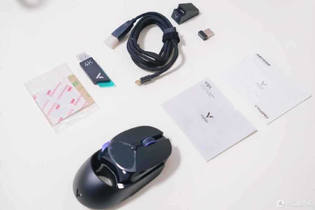 高颜值高性能的无线鼠标天花板-雷柏VT960 Pro屏显双模无线游戏鼠标开箱
