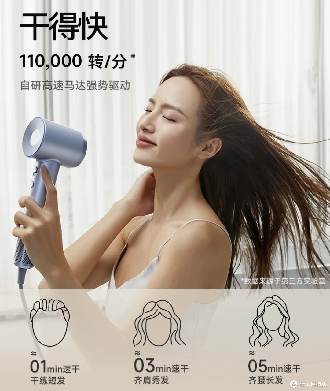 一秒速干,告别湿发烦恼!徕芬高速吹风机助你美发无忧!