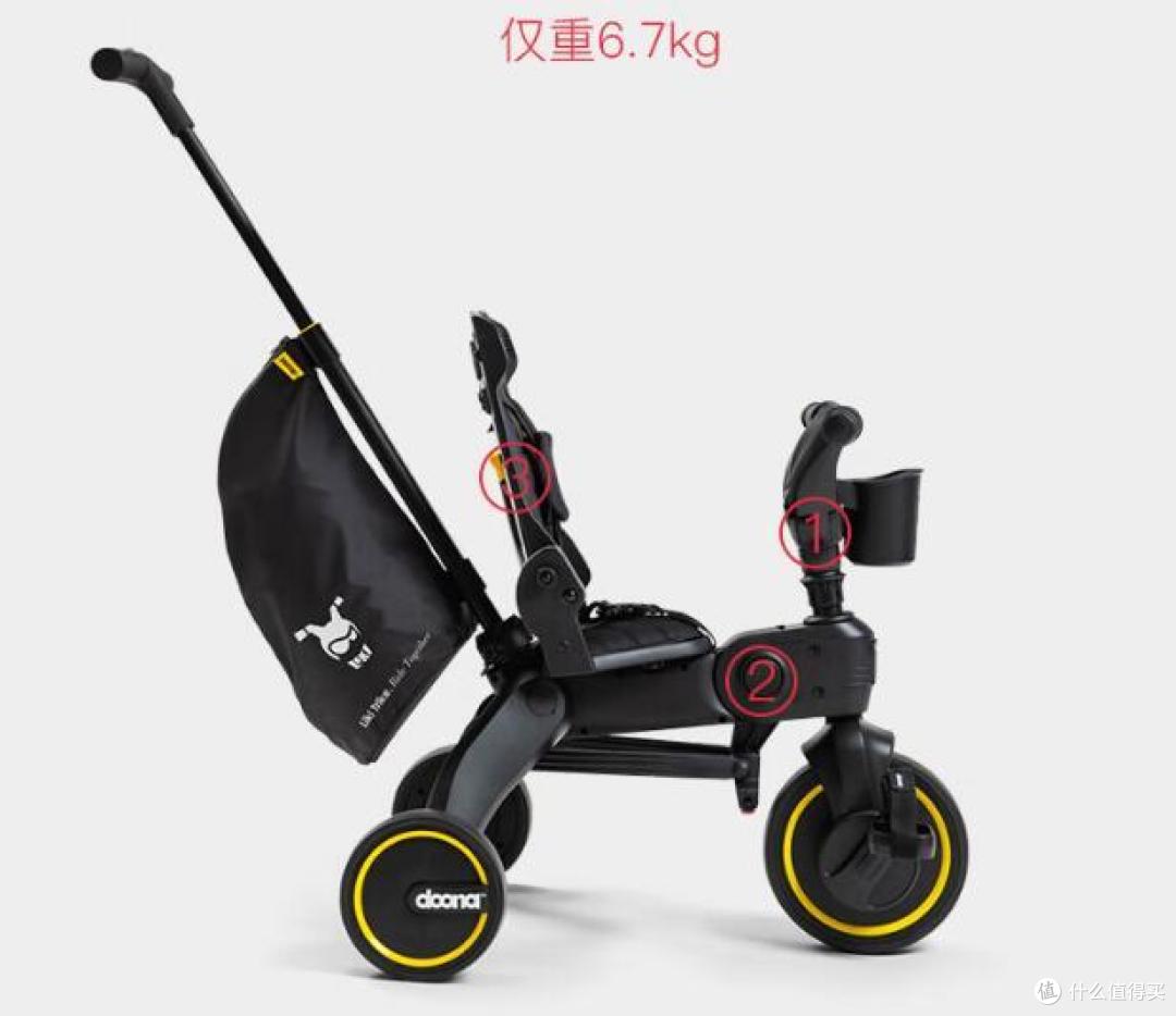 奶爸日常遛娃必备神器，DOONA 儿童三轮车！