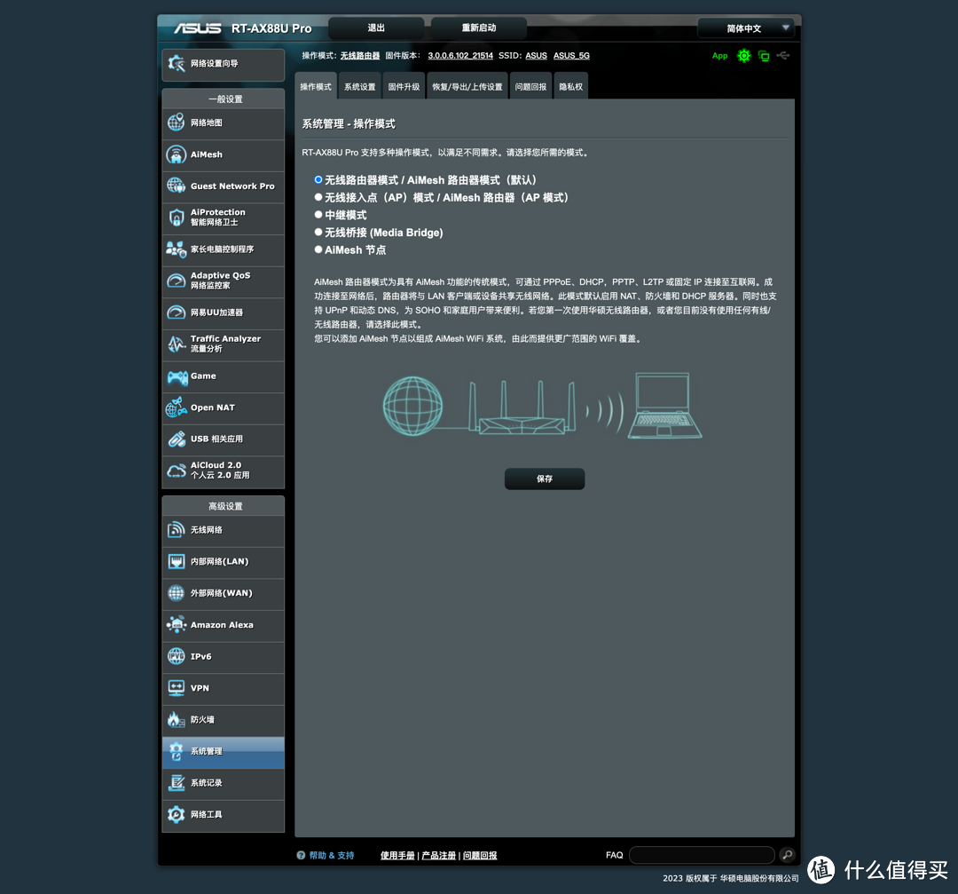 集团公司副总给自家小舅子用的华硕无线路由器RT-AX88U Pro居然走公账报销？趁着机会拿来白嫖体验吧！