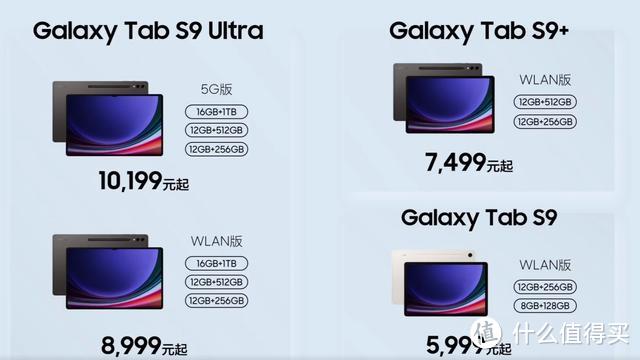 5999元起！三星Galaxy Tab S9系列来袭：安卓最强平板，没有之一