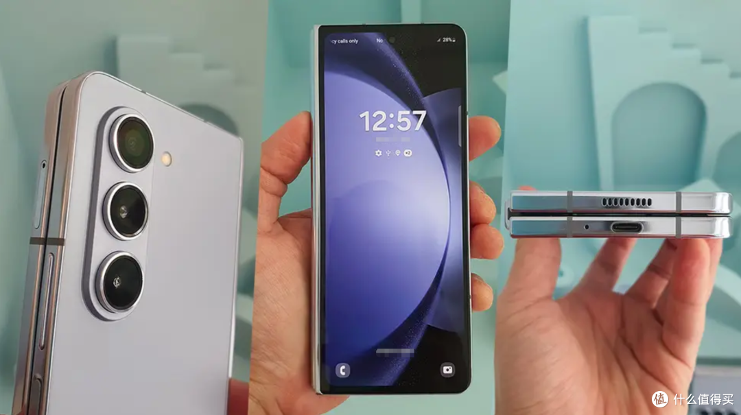 围观！三星Galaxy Z Fold 5快测：新铰链、更薄边框提升时尚感