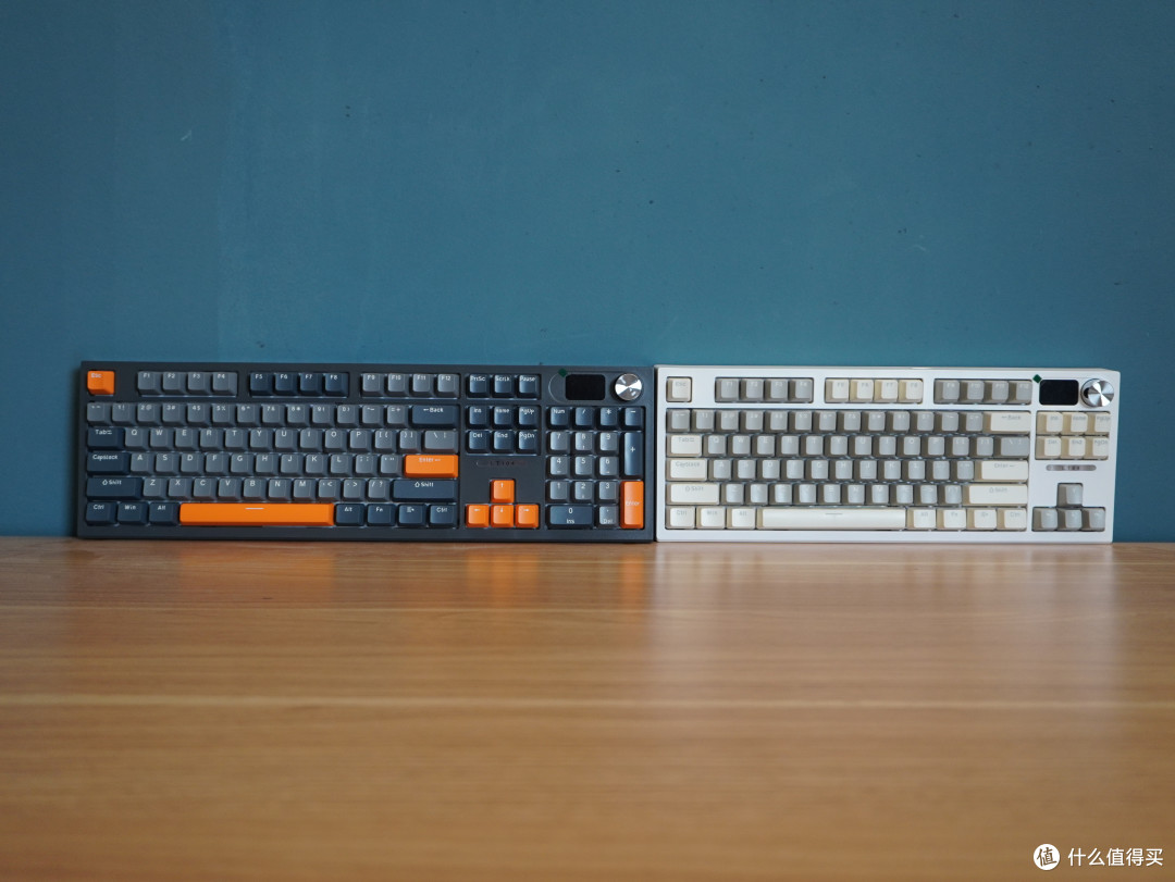 狼途LT84和LT104三模机械键盘简单开箱&对比