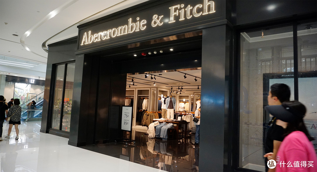 Abercrombie&Fitch 今日线下逛店