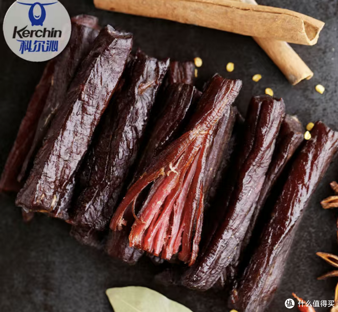 36.5元的科尔沁风干牛肉250g内蒙古特产手撕牛肉休闲零食,好价格。