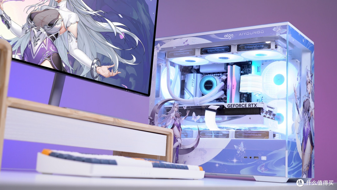 华擎B760M+RTX4070Ti光追配置,打造月光女神定制主机