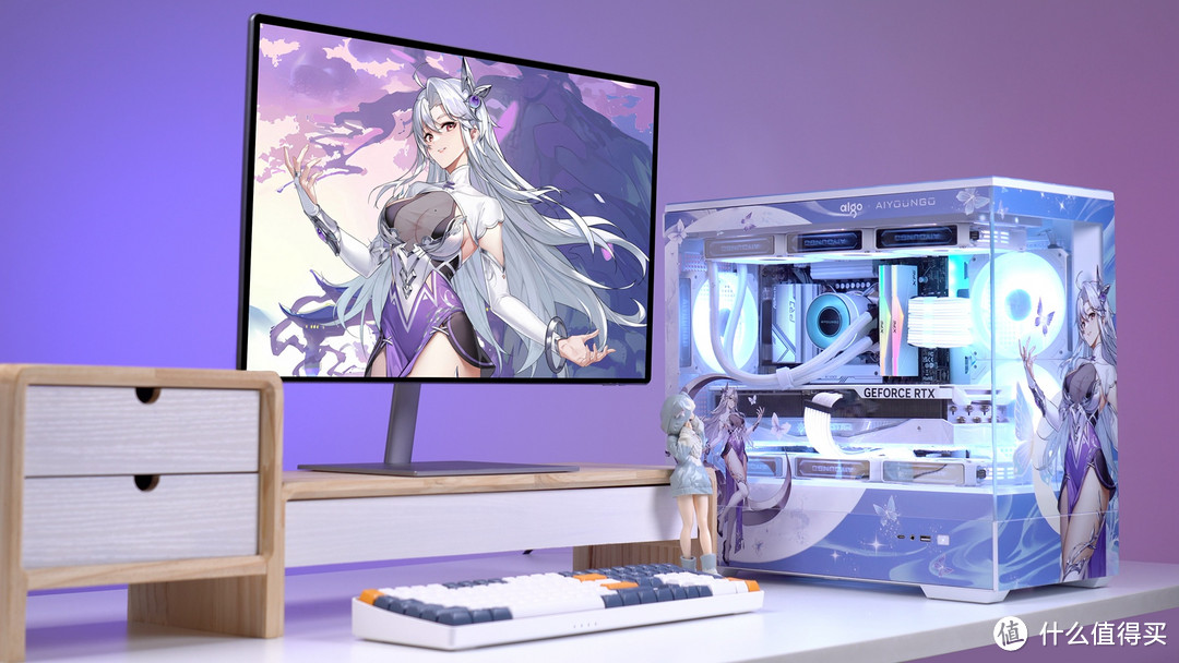 华擎B760M+RTX4070Ti光追配置,打造月光女神定制主机
