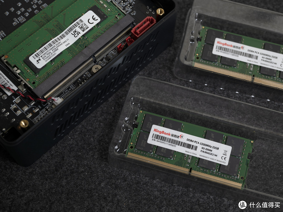 平价DDR4 32GB笔记本内存来了，玲玲把NUC迷你主机扩展到64GB内存