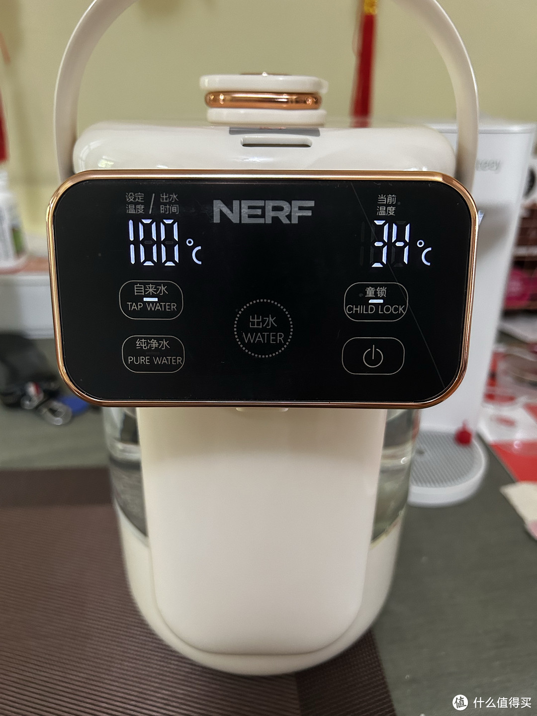 颜值超能打的NERF电热水瓶