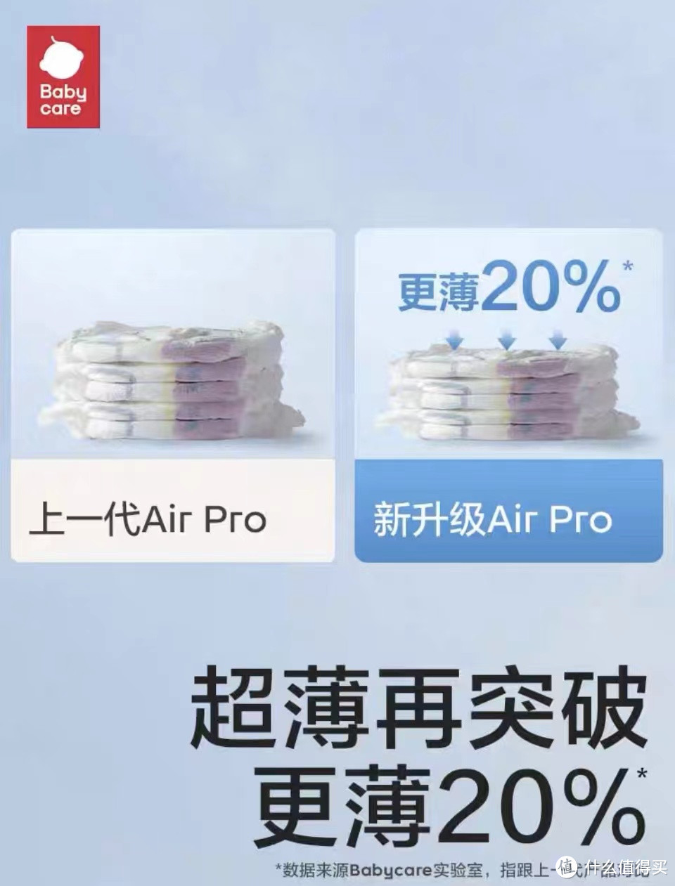 babycare夏季Airpro超薄透气纸尿裤，让宝宝更舒适！