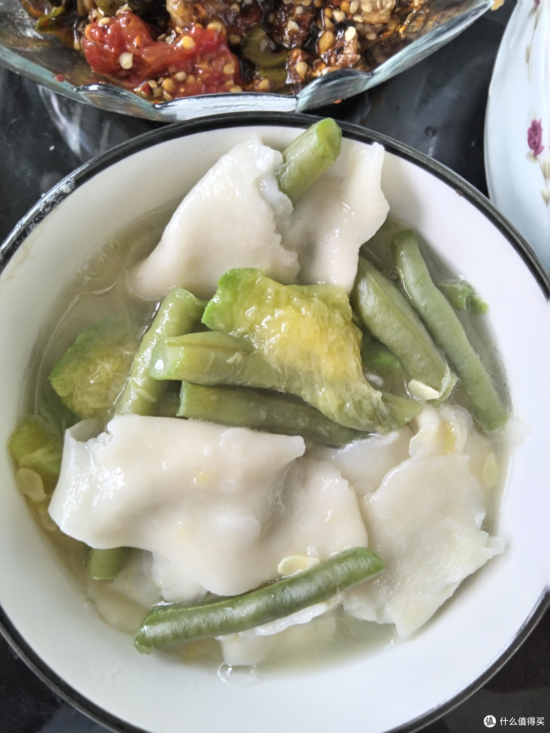 贵州人的沙拉菜配贵州版的面圪塔汤,真的真的真的巨好吃