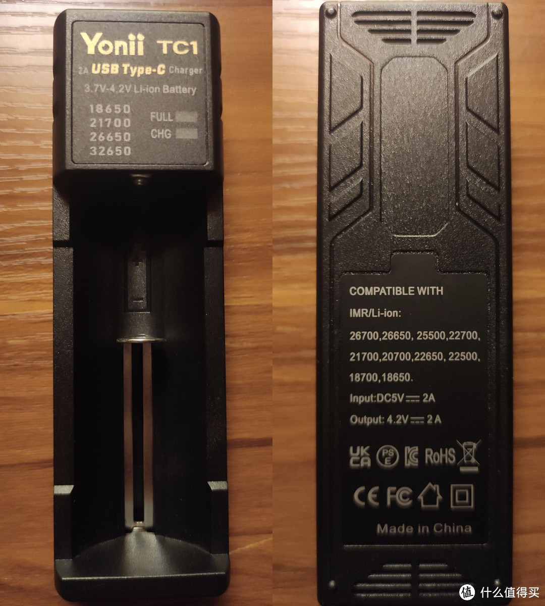 10元级锂电池充电器最佳选择——Yonii TC1 锂电池充电器