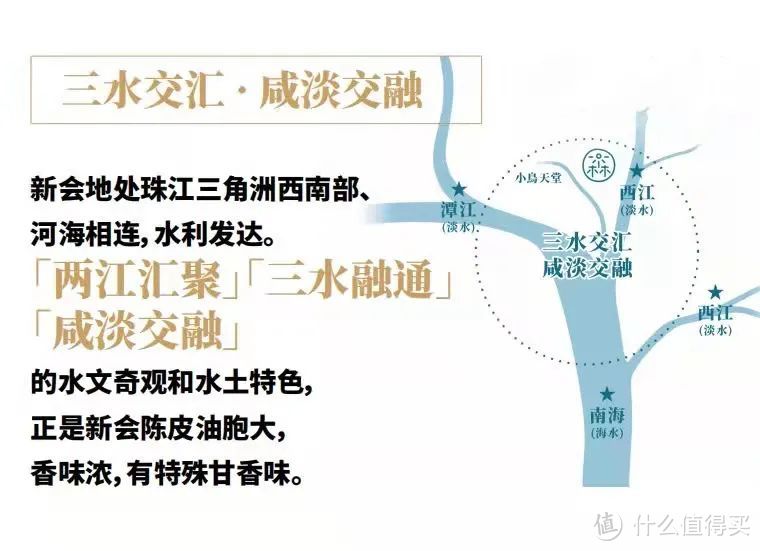 （新会陈皮产区水路分布）