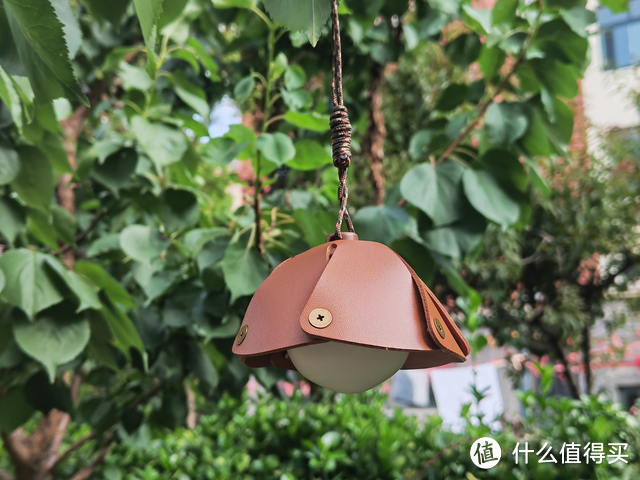 小米有品合作品牌新品体验,纳拓松果营灯,让露营更有趣
