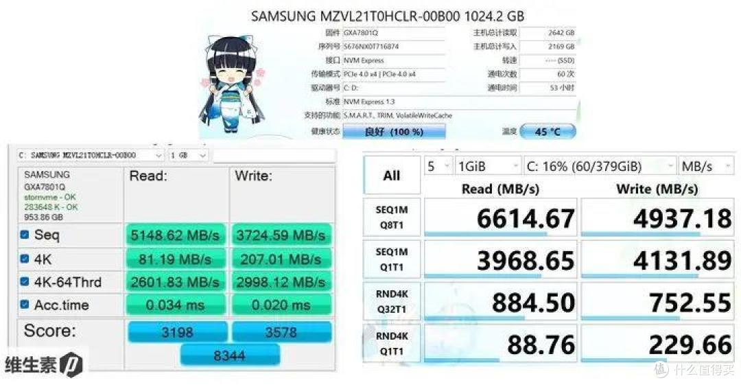 【维P测评】90图深度测评 - 华硕破晓 Air 2023 - 鲜艳好屏 超轻量商务办公本