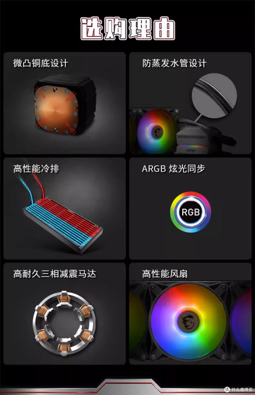 揭秘微星M360迫击炮水冷