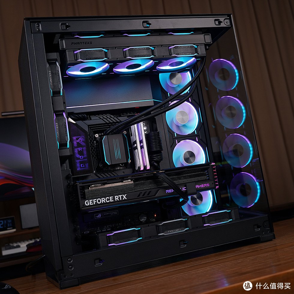 13700K+Z790 HERO+RTX 4080，追风者 N7V 大号海景房装机展示