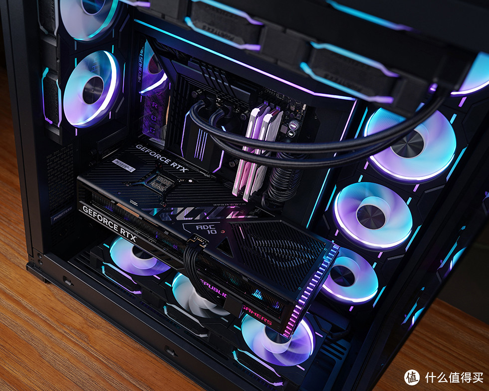 13700K+Z790 HERO+RTX 4080，追风者 N7V 大号海景房装机展示