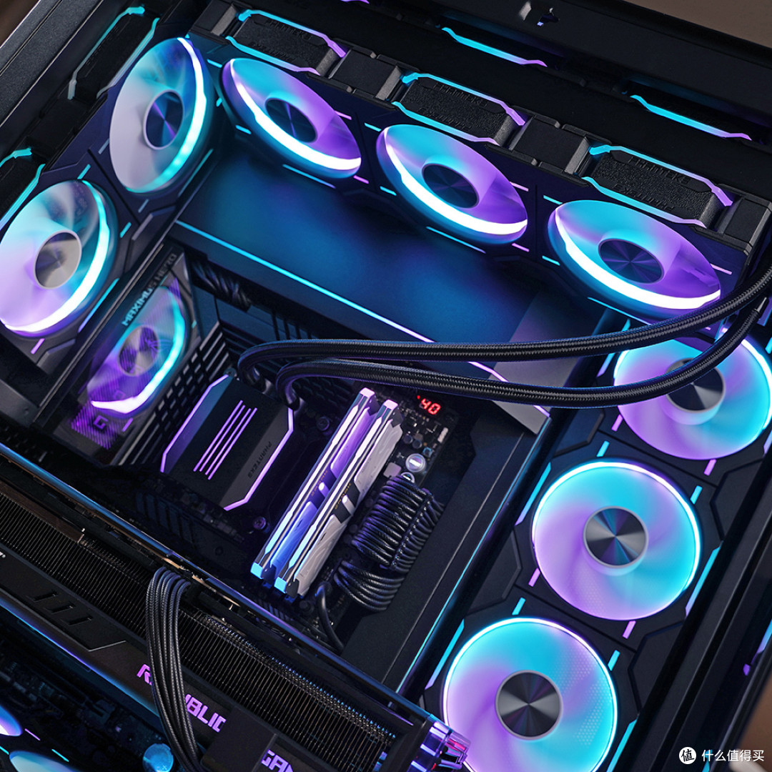 13700K+Z790 HERO+RTX 4080,追风者 N7V 大号海景房装机展示