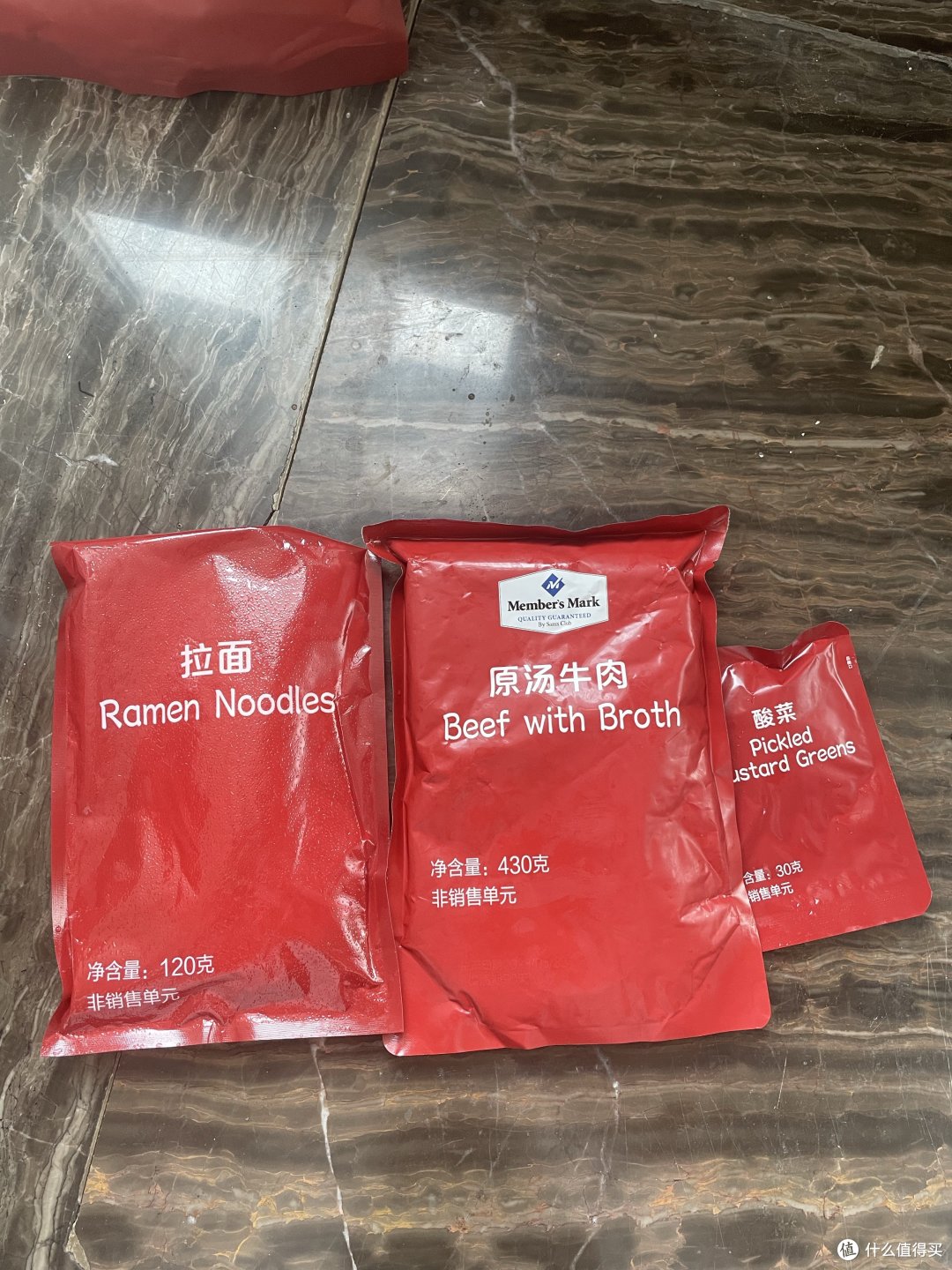爱吃面的朋友看过来,山姆超值的红烧牛肉面!