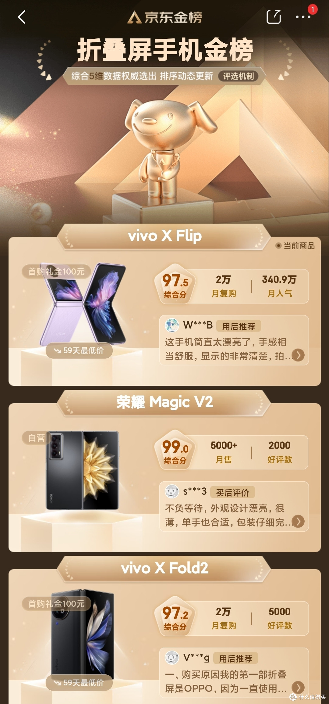 时尚达人必备!vivo X Flip带你体验独特翻转设计!