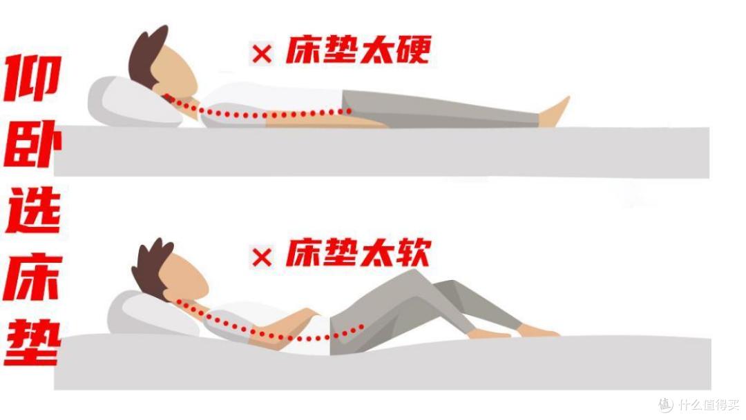 仰卧试床垫