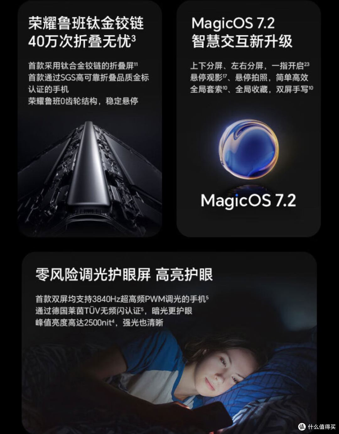 荣耀折叠屏手机,一触即变,惊艳全场!