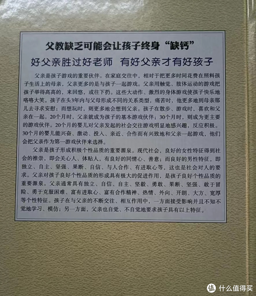 《做个好父亲：父亲是朋友，玩伴，孩子成长的力量》