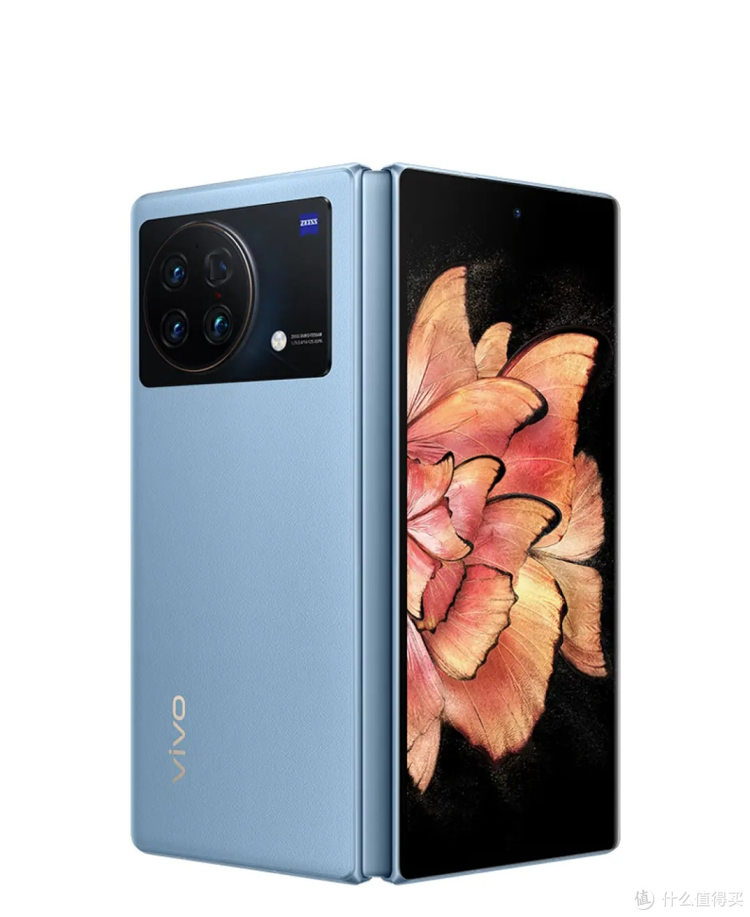 vivo X Fold 12GB 256GB 晴山蓝 2K 折叠巨幕 骁龙8 旗舰芯片 80W双电池闪充 5G 折叠屏手机