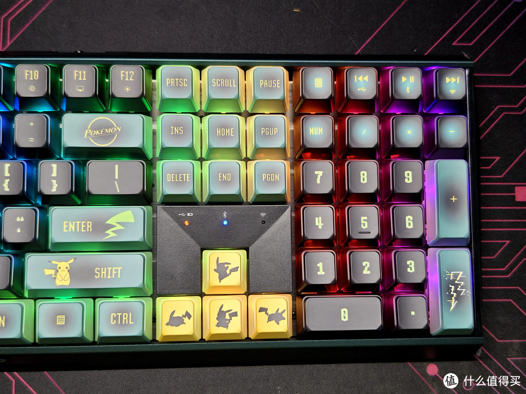 这个键盘有点帅 - 樱桃（CHERRY）MX3.0S 宝可梦联名款无线机械键盘