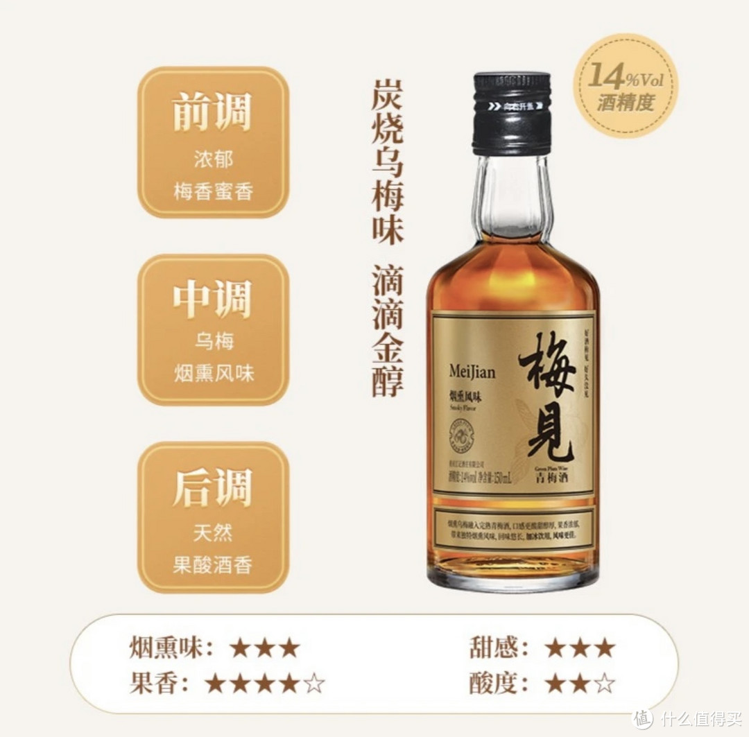 不醉研究：白梅见150ml+金梅见150ml：微醺小酌果香浓郁解腻低度酒伴手礼