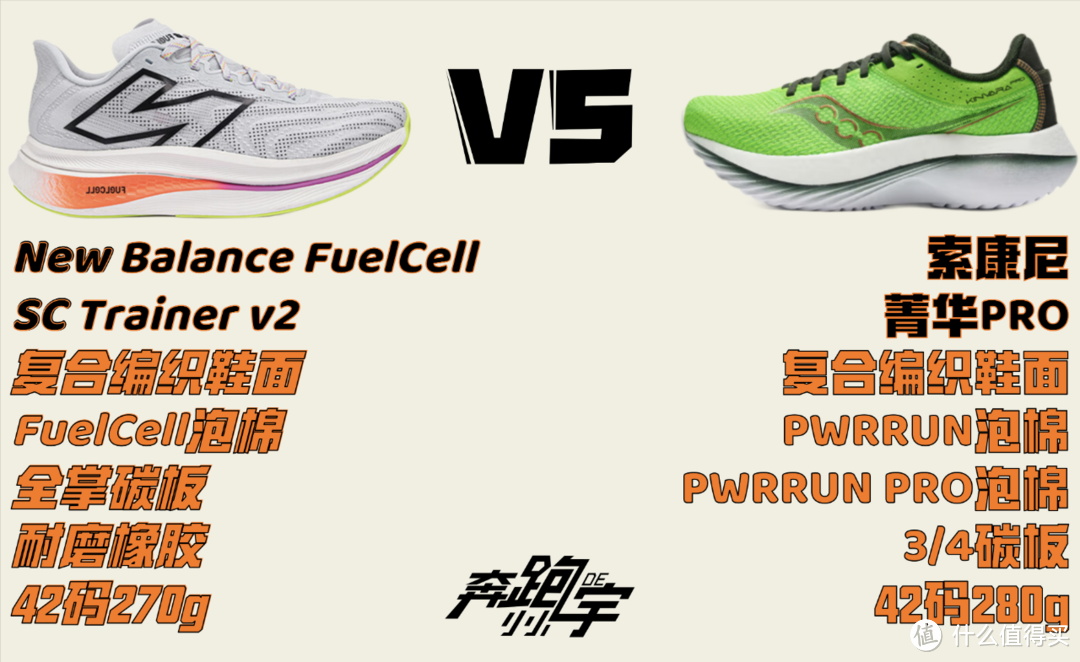 索康尼 菁华PRO vs New Balance FuelCell SC Trainer v2，谁才是最适合你的全面碳板跑鞋？