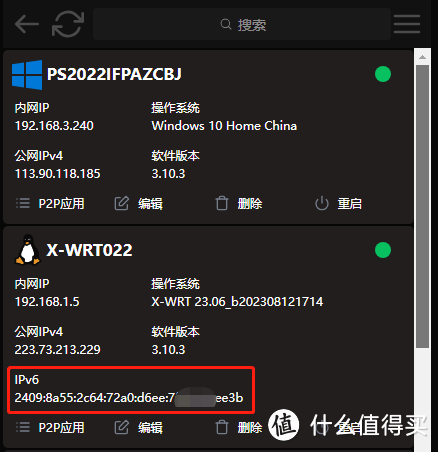 ＩＰｖ６配置完成