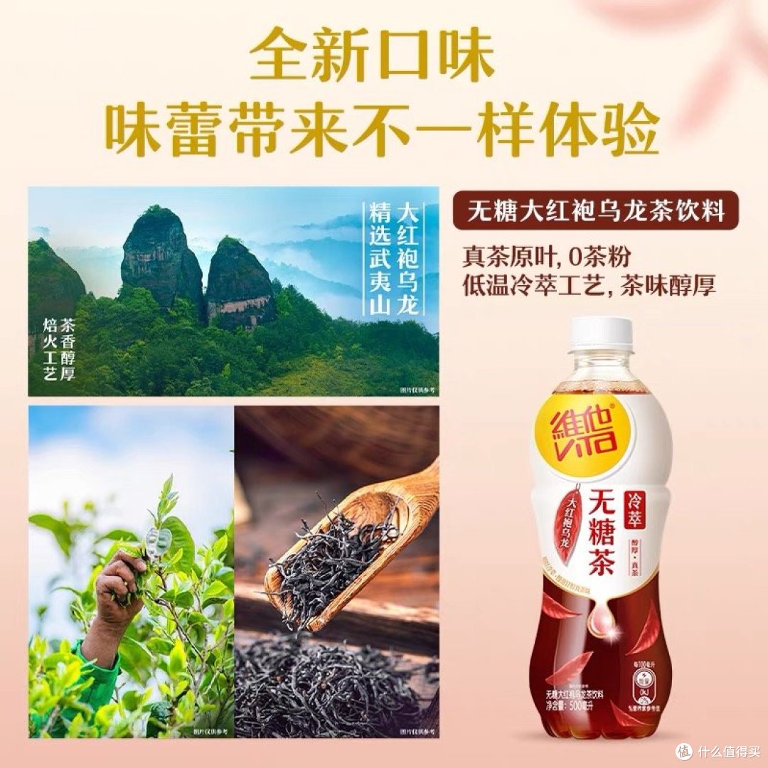 维他冷萃无糖大红袍乌龙茶饮料