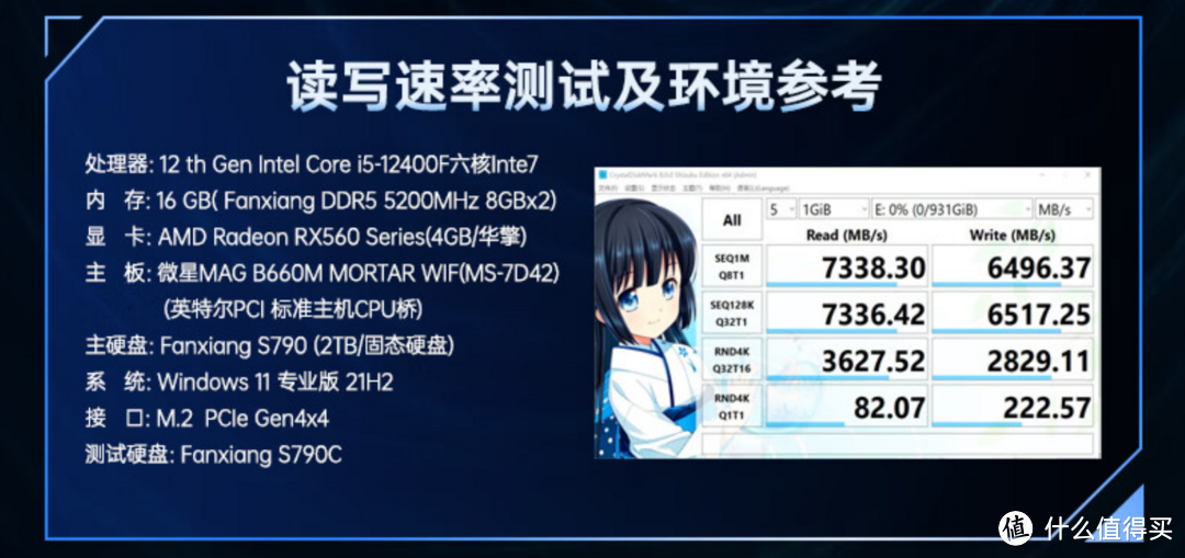 499元丨 截至25日16点，梵想2TB M.2 SSD固态硬盘 PCIe 4.0 x4长江存储晶圆国产TLC颗粒