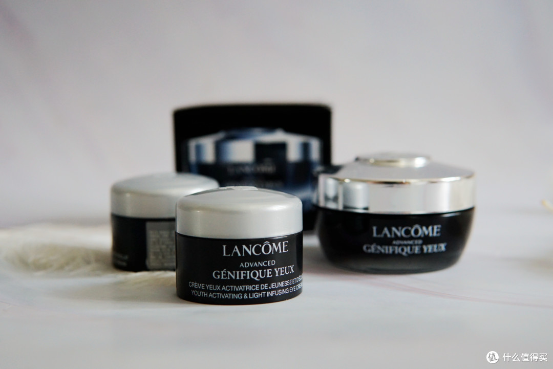 好用到空瓶:兰蔻(LANCOME)肌底精华小黑瓶 发光眼霜