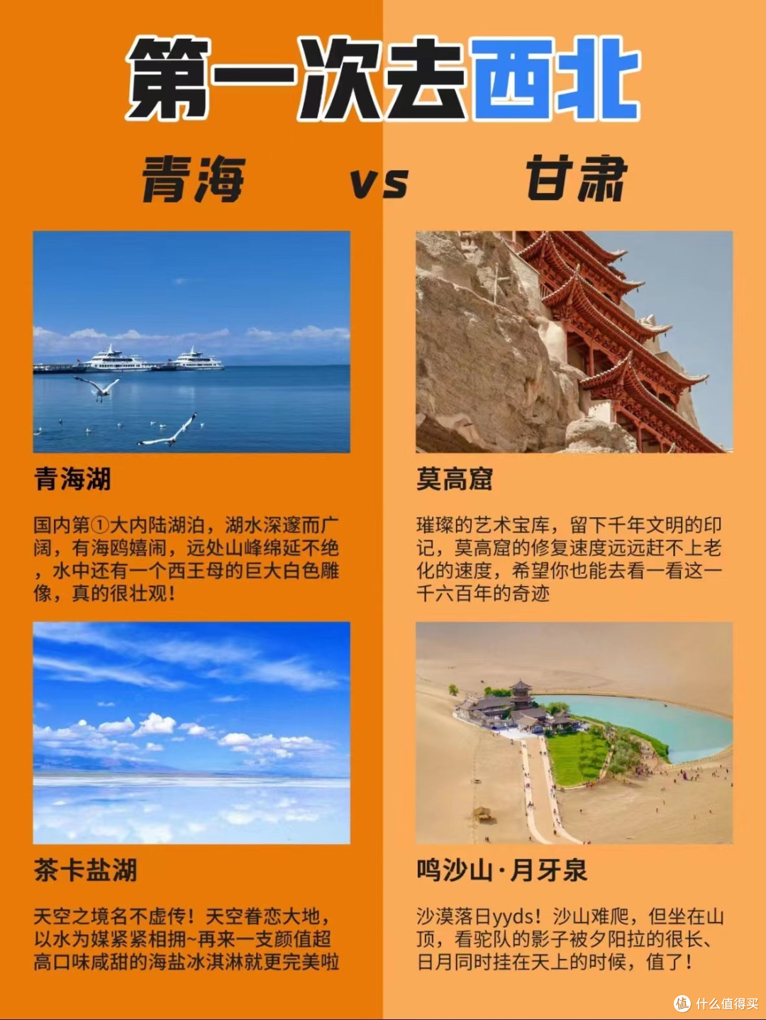 第一次去西北旅游,青海vs甘肃怎么选❓