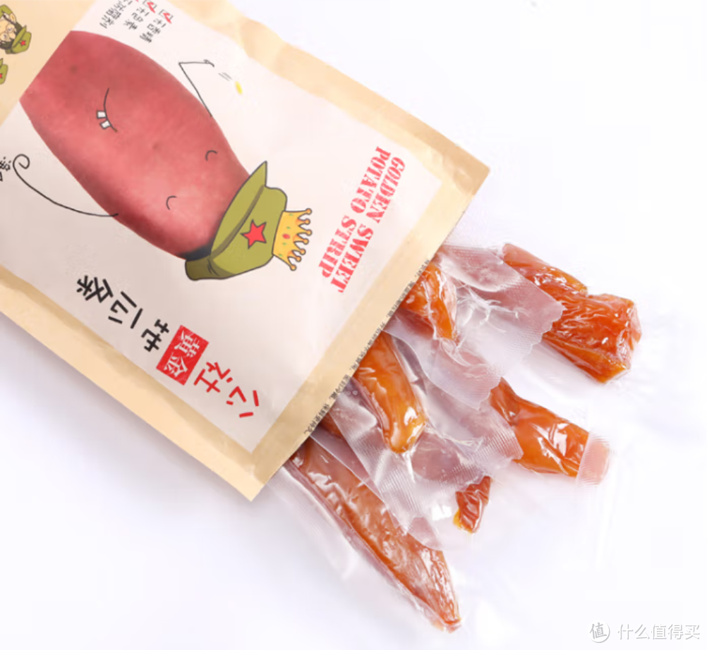 回味童年的怀旧零食——沂蒙公社0添加剂黄金地瓜条300g