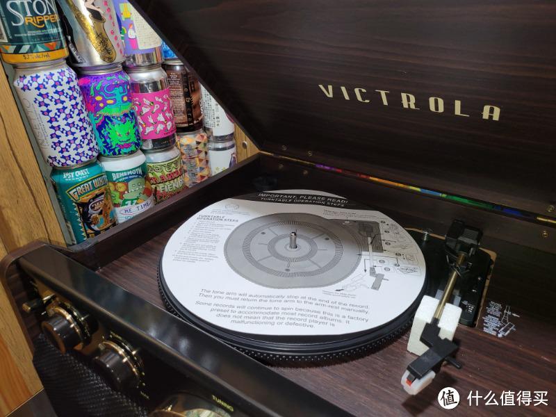 赏心悦目，玩法丰富！Victrola Empire六合一多功能黑胶复古留声机