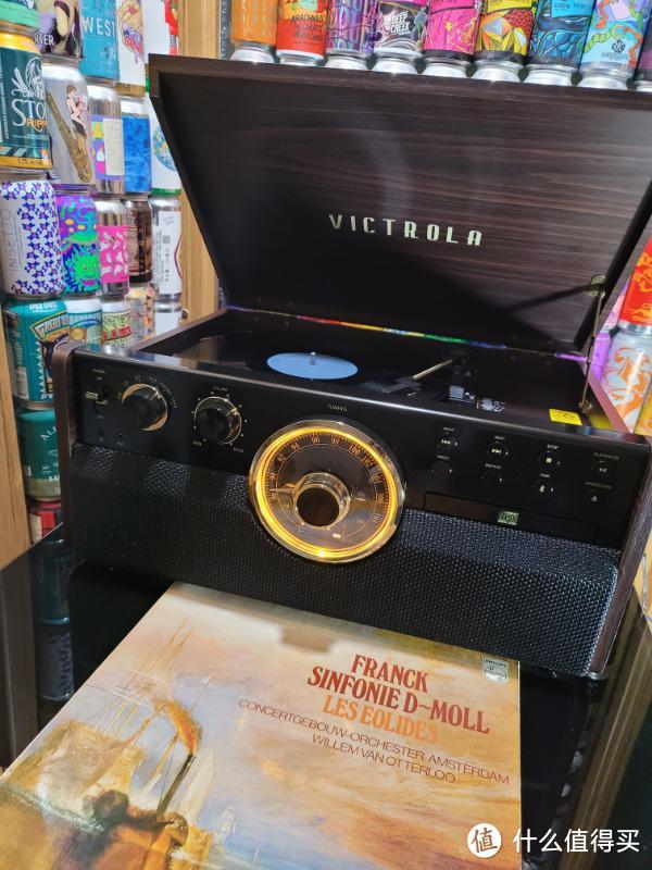 赏心悦目，玩法丰富！Victrola Empire六合一多功能黑胶复古留声机