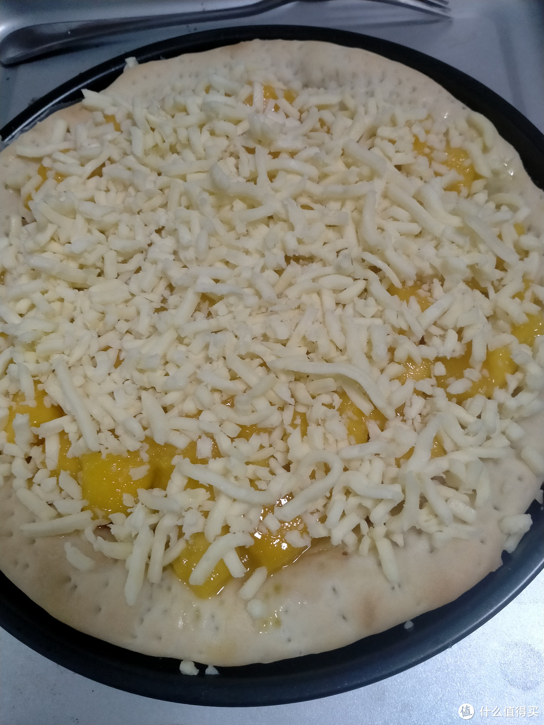 #夏日食光#自制芒果披萨，让你的味蕾狂欢！
