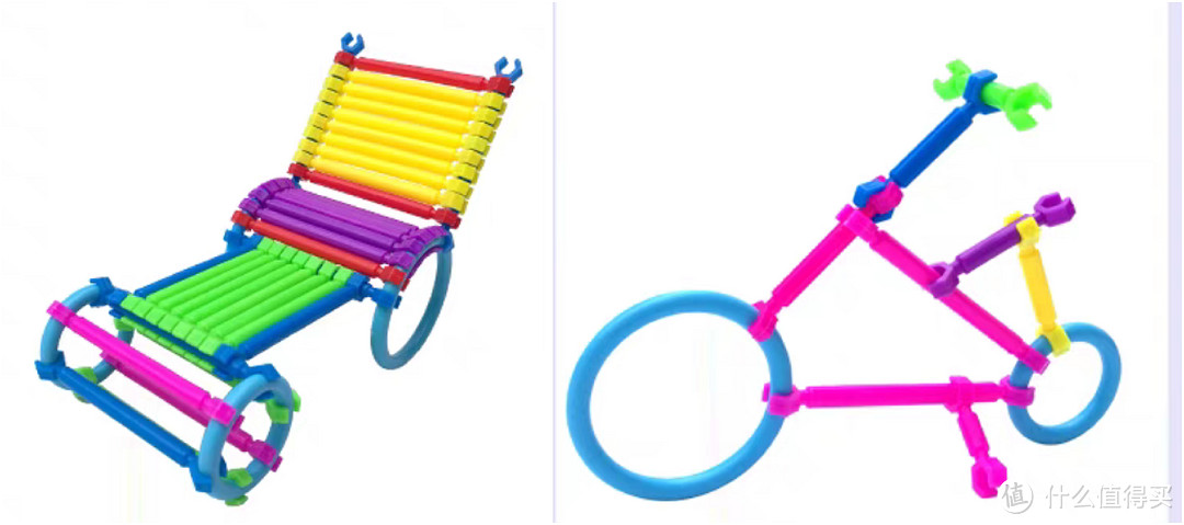 儿童塑料积木棒，这种智益玩具当然要陪宝宝一起玩啦