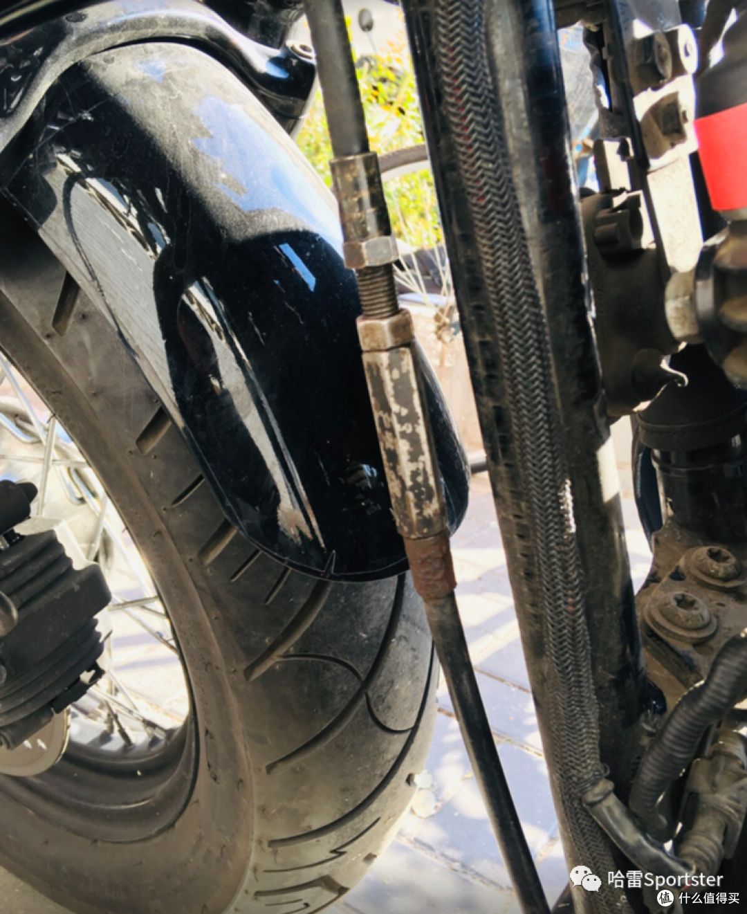 哈雷Sportster车型离合线更换方法