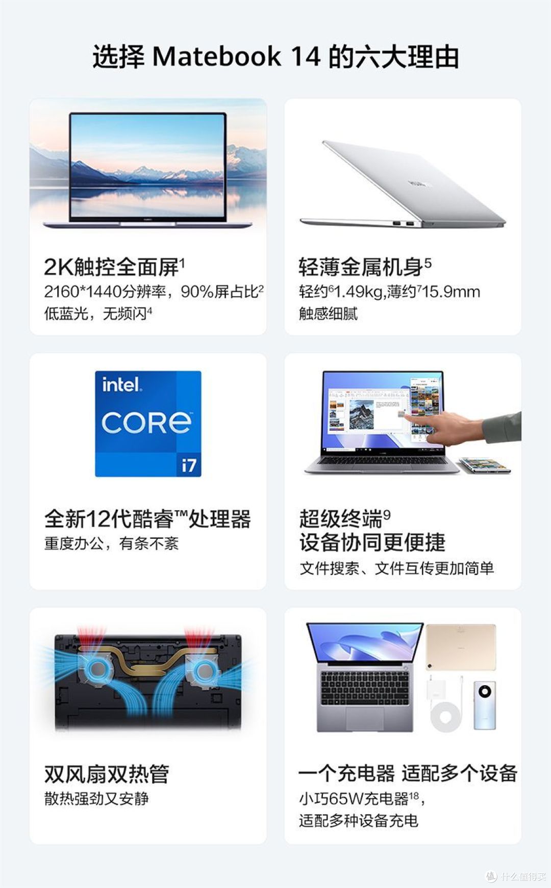 华为笔记本电脑MateBook 14 2022 12代酷睿版 就是这么适合大学生!